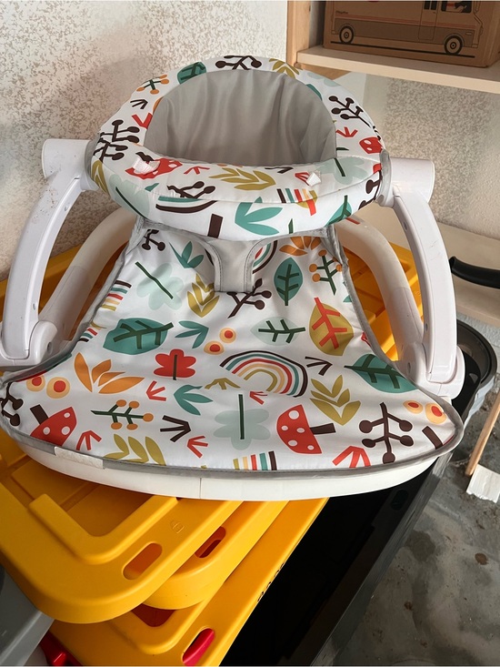 Other - Neutral Woodland Print Kids Bib Cover in Multicolor by